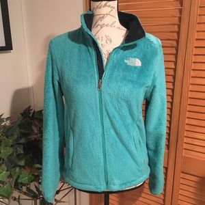 The North Face Fuzzy Zip Up Jacket Size Small